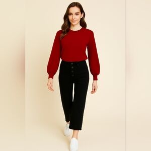 Time and Tru Women's Black High Rise Jeans